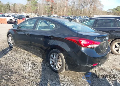 2015 Hyundai Elantra Se z USA, uszkodzony, nr VIN KMHDH4AE0FU415232